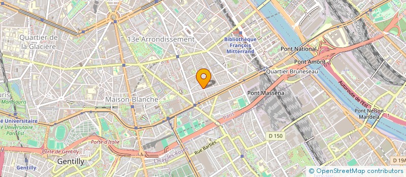 localisation de l'entreprise ARC EN CIEL CG  PARIS