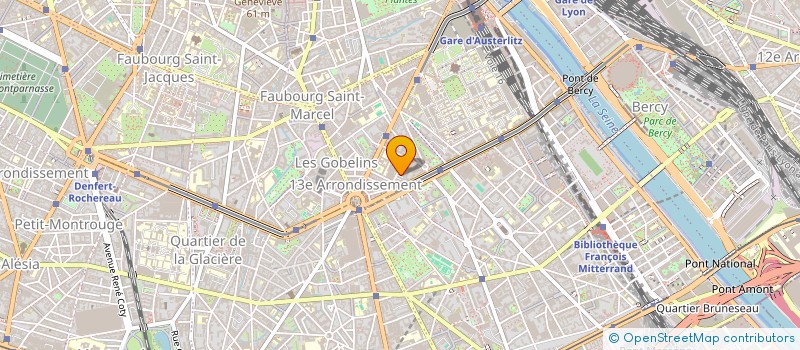localisation de l'entreprise ARC EN CIEL COUVERTURE ETANCHEITE à PARIS