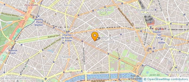 localisation de l'entreprise ARC EN CIEL EXPO à PARIS