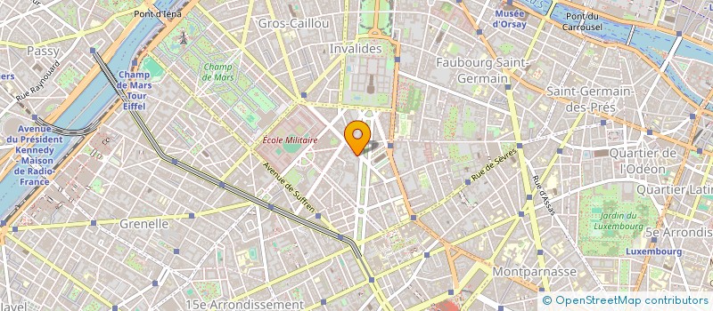 localisation de l'entreprise ARC EN CIEL FLEURI à PARIS