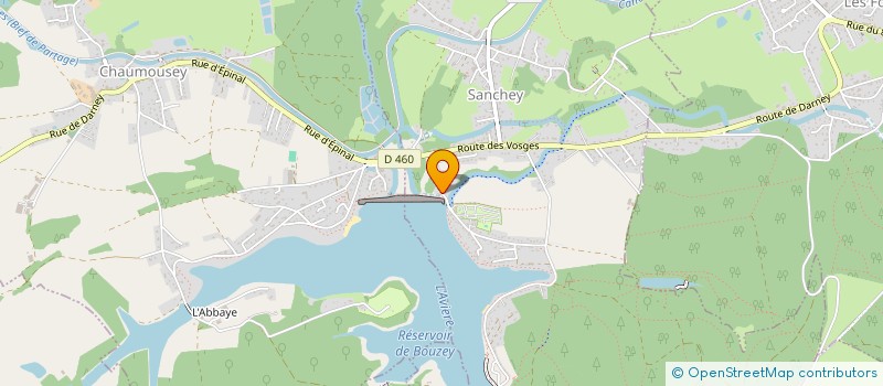 localisation de l'entreprise ARC EN CIEL FORMATIONS  SANCHEY