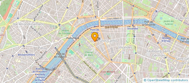 localisation de l'entreprise ARC EN CIEL HOLDING  PARIS
