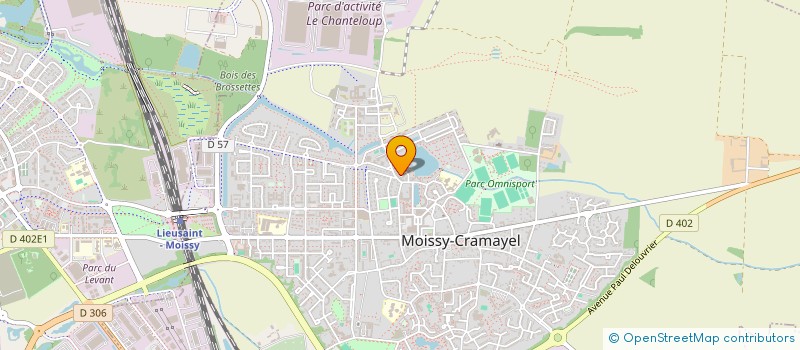 localisation de l'entreprise ARC EN CIEL MAINTIEN A DOMICILE à MOISSY-CRAMAYEL