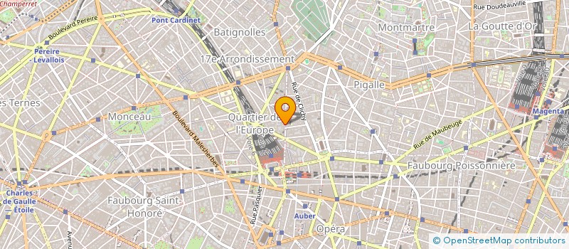 localisation de l'entreprise ARC EN CIEL PRODUCTIONS à PARIS