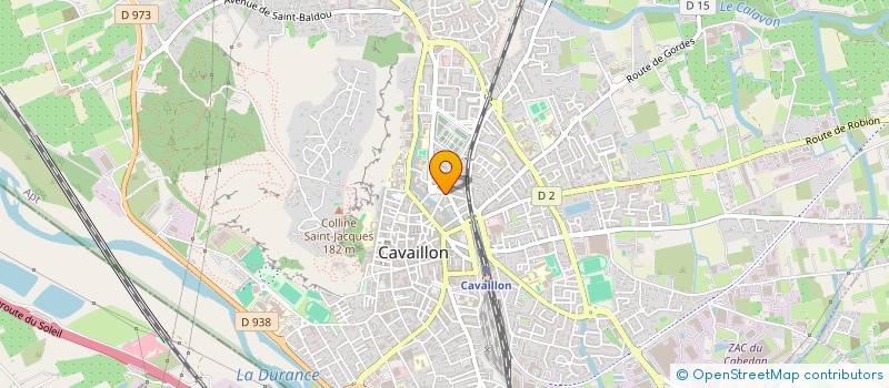 localisation de l'entreprise ARC EN CIEL PROVENCE SERVICE  CAVAILLON