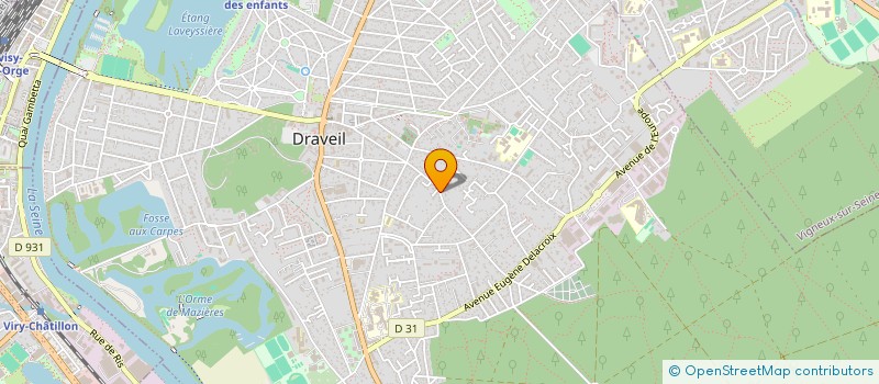 localisation de l'entreprise ARC EN CIEL SERVICES NET à DRAVEIL