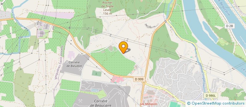 localisation de l'entreprise ARC EN CIEL  SPORT - CANCER  BEAUCAIRE