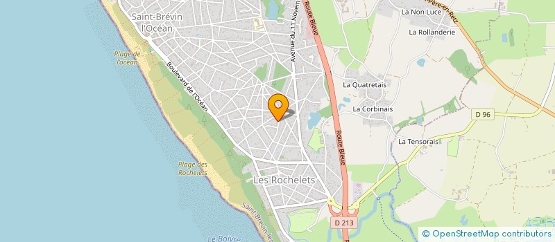 localisation de l'entreprise ARC-EN-CIEL VIRTUEL à SAINT-BREVIN-LES-PINS