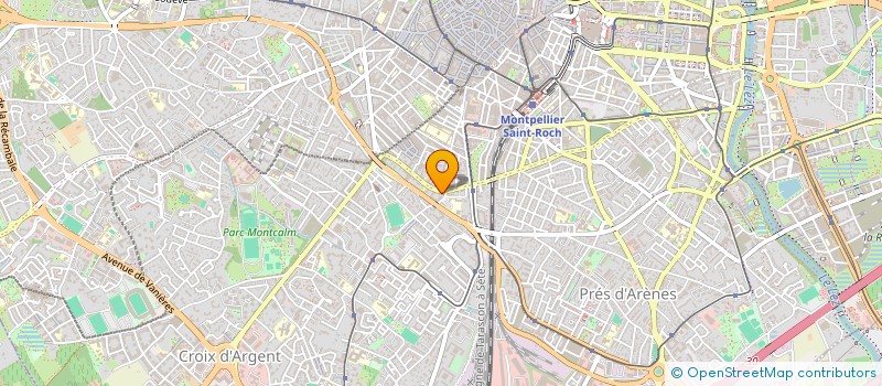 localisation de l'entreprise ARC-EN-LETTRES à MONTPELLIER