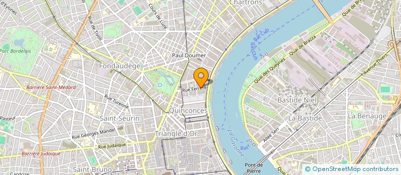 localisation de l'entreprise ARC EN REVE à BORDEAUX