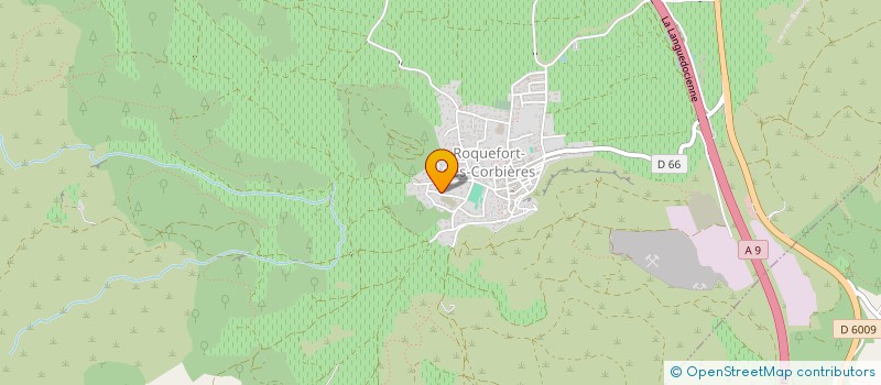 localisation de l'entreprise ARC EN ROQUE  ROQUEFORT-DES-CORBIERES