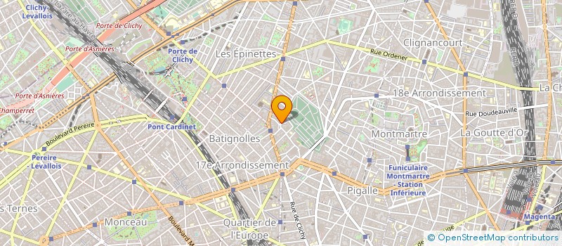 localisation de l'entreprise ARC ET TYP  PARIS