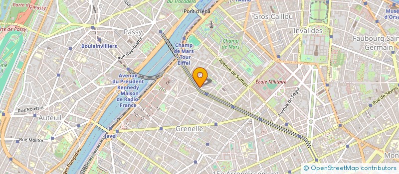 localisation de l'entreprise ARC ET TYPES  PARIS