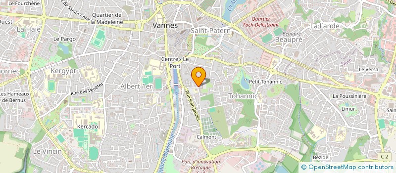 localisation de l'entreprise ARC FM 56 à VANNES