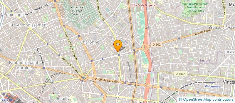 localisation de l'entreprise ARC'HANT  PARIS