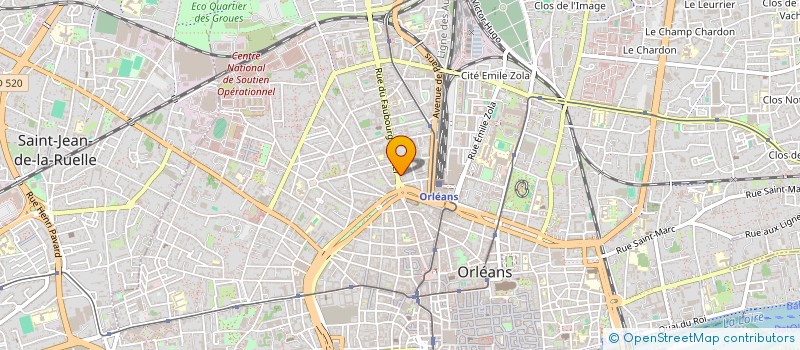 localisation de l'entreprise ARC HOLDING  ORLEANS
