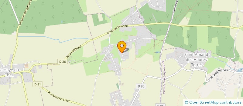 localisation de l'entreprise ARC HOME  TOURVILLE-LA-CAMPAGNE