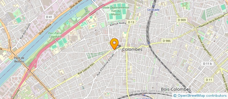localisation de l'entreprise ARC-HORIZON  COLOMBES
