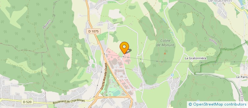 localisation de l'entreprise ARC INDUSTRIES VOIRON à VOIRON