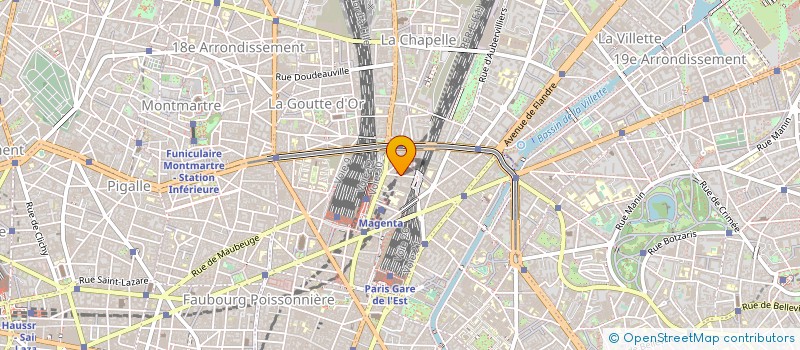 localisation de l'entreprise ARC INTERIM SARL à PARIS