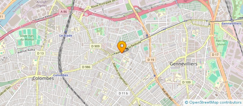 localisation de l'entreprise ARC INTERNATIONAL  ASNIERES-SUR-SEINE
