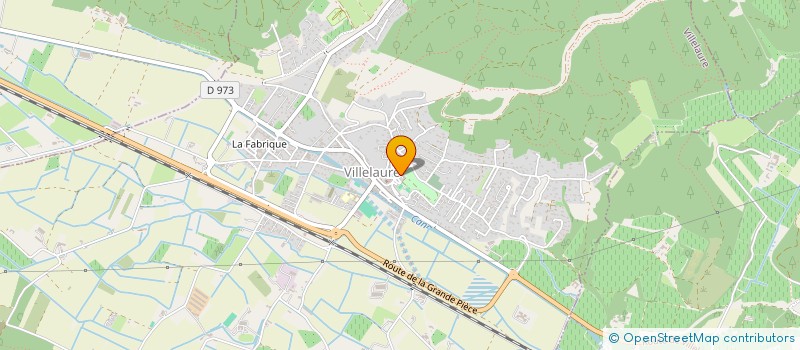 localisation de l'entreprise ARC KI DO  VILLELAURE