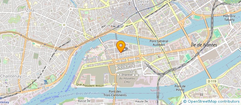 localisation de l'entreprise ARC NANTES  COUERON