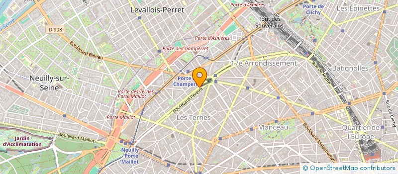 localisation de l'entreprise ARC PEREIRE à DRANCY