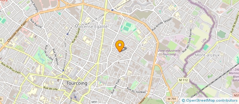 localisation de l'entreprise ARC RENOV  TOURCOING