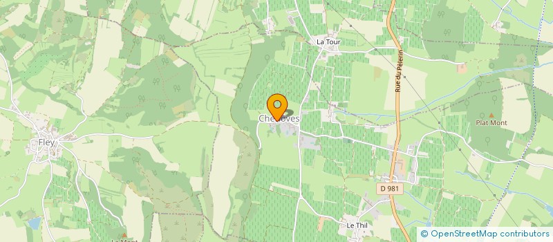localisation de l'entreprise ARC RESTAURO à CHENOVES