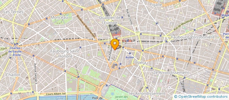 localisation de l'entreprise ARC SYSTEMES à PARIS