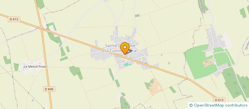 localisation de l'entreprise ARC.TECH SARL  SAINTE-COLOMBE-LA-COMMANDERIE