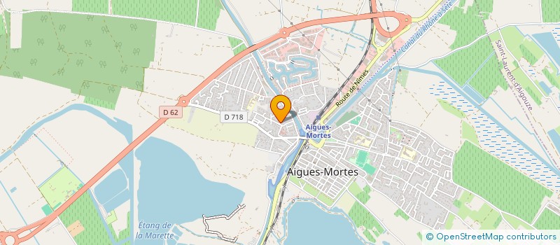 localisation de l'entreprise ARC-TRAVAUX  AIGUES-MORTES