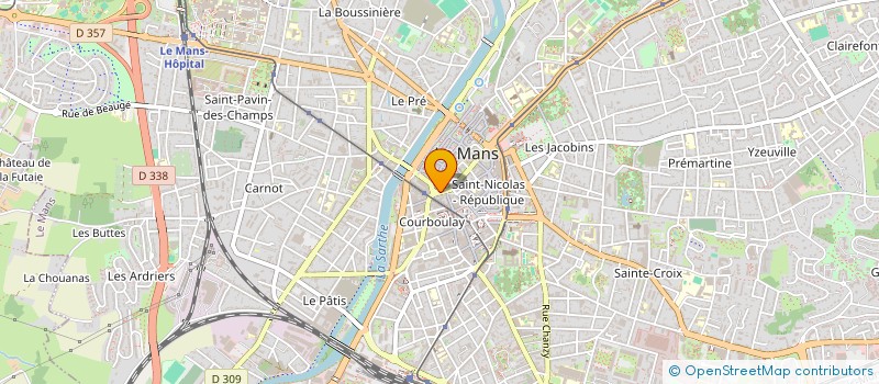 localisation de l'entreprise ARCA à LE MANS