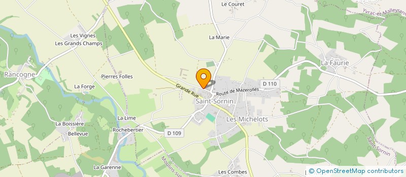 localisation de l'entreprise ARCA à SAINT-SORNIN