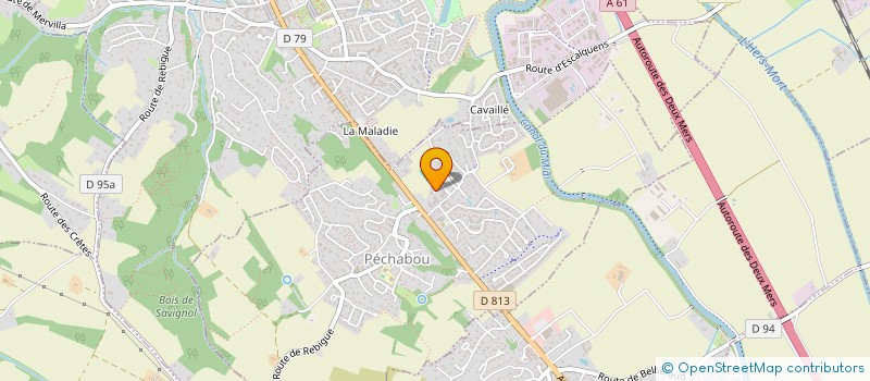 localisation de l'entreprise ARCA à PECHABOU