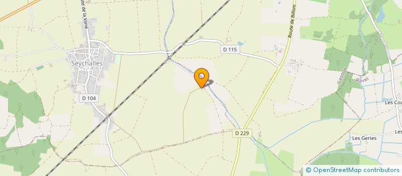 localisation de l'entreprise ARCA  SEYCHALLES