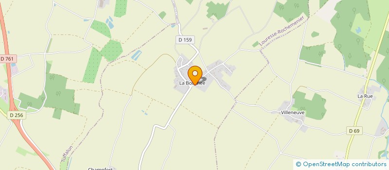 localisation de l'entreprise ARCA à LOURESSE-ROCHEMENIER