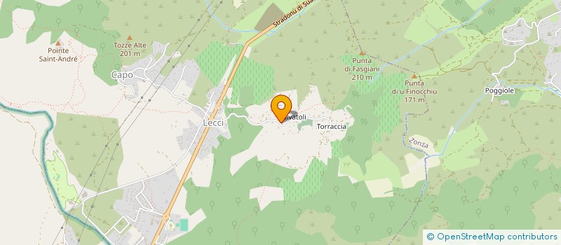 localisation de l'entreprise ARCA  LECCI