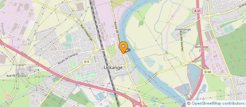 localisation de l'entreprise ARCA FRANCE  UCKANGE