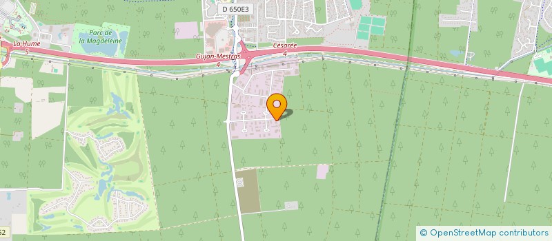 localisation de l'entreprise ARCA GLACE  GUJAN-MESTRAS