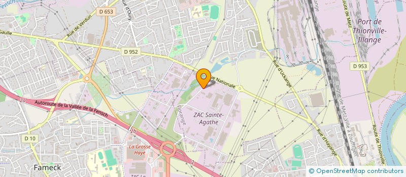 localisation de l'entreprise ARCA INVESTISSEMENT  FLORANGE