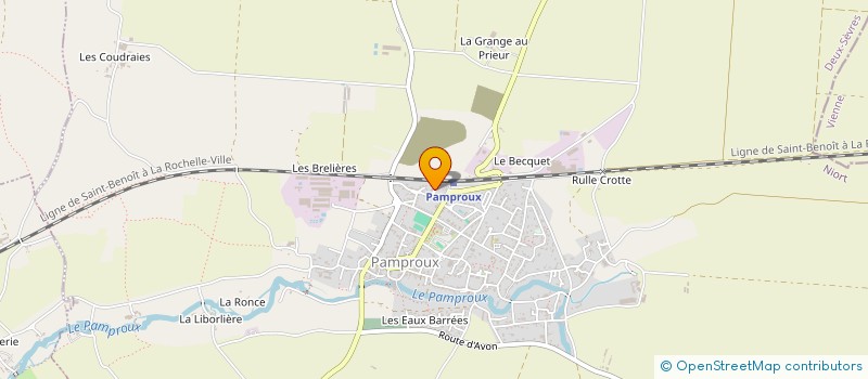 localisation de l'entreprise ARCA SEVRIA à PAMPROUX