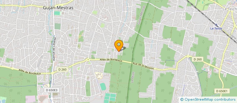 localisation de l'entreprise ARCA -VTC  GUJAN-MESTRAS