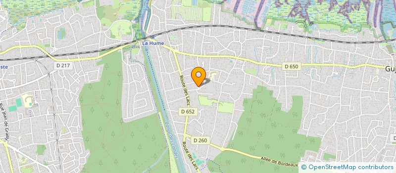 localisation de l'entreprise ARCACHON MARINE ET ELECTRONIQUE  GUJAN-MESTRAS