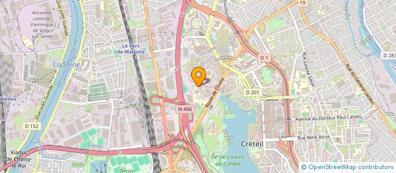 localisation de l'entreprise ARCACHON MARKET  CRETEIL