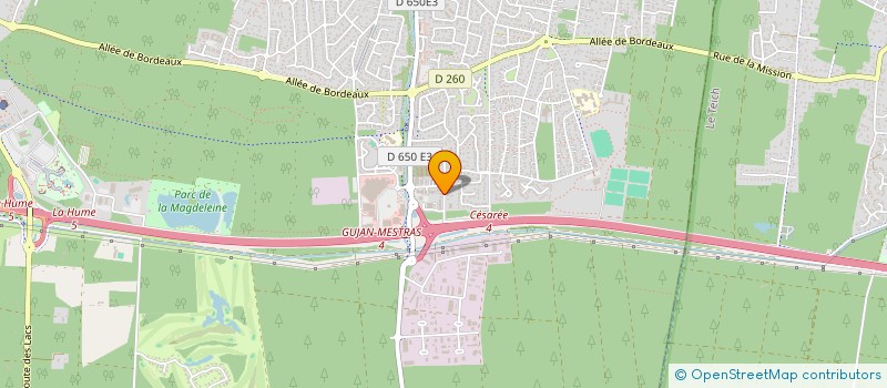 localisation de l'entreprise ARCACHON SERVICE NETTOYAGE à GUJAN-MESTRAS