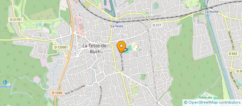 localisation de l'entreprise ARCACLIM à LA TESTE-DE-BUCH