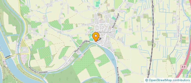 localisation de l'entreprise ARCAD à CADEROUSSE