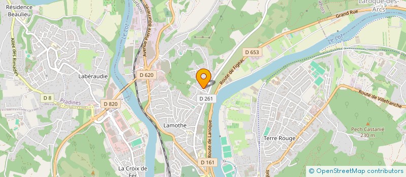 localisation de l'entreprise ARCAD-GAMES  CAHORS